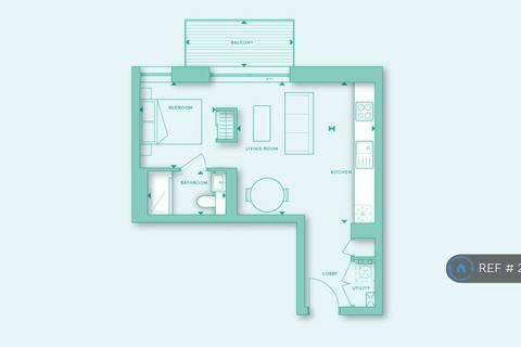 Studio to rent, The Moore Building, Greenwich Peninsula, SE10