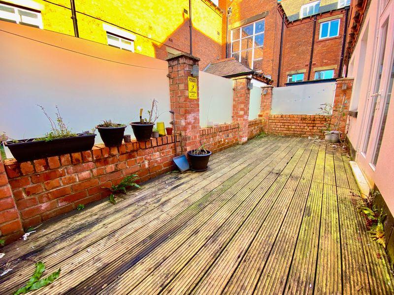 Private Patio Area