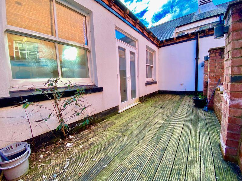 Private Patio Area