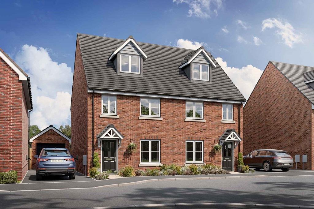 Artist's impression of a typical Colton home