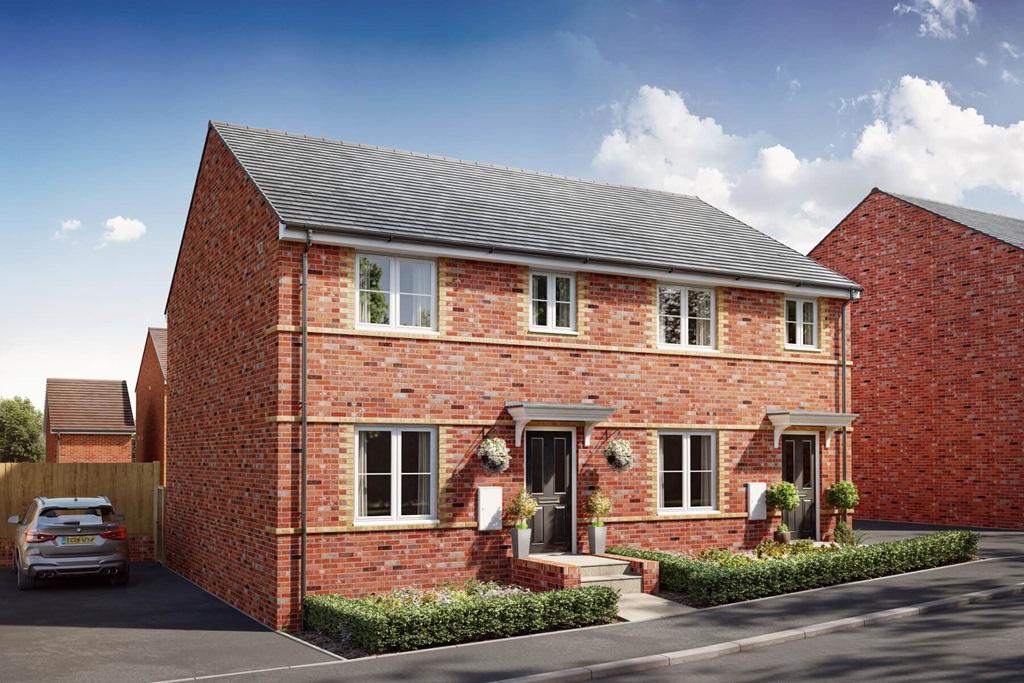 Artist impression of a 3 bedroom Byford home