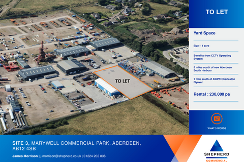 Land to rent, Marywell Portlethen AB12 4SB