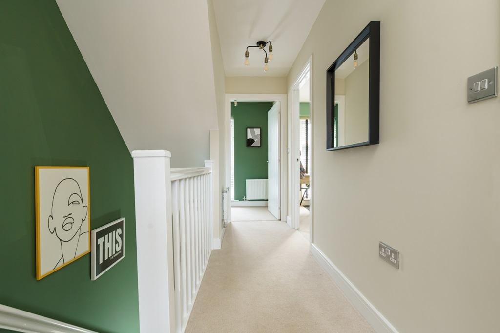 The first floor where you'll find bedrooms two...