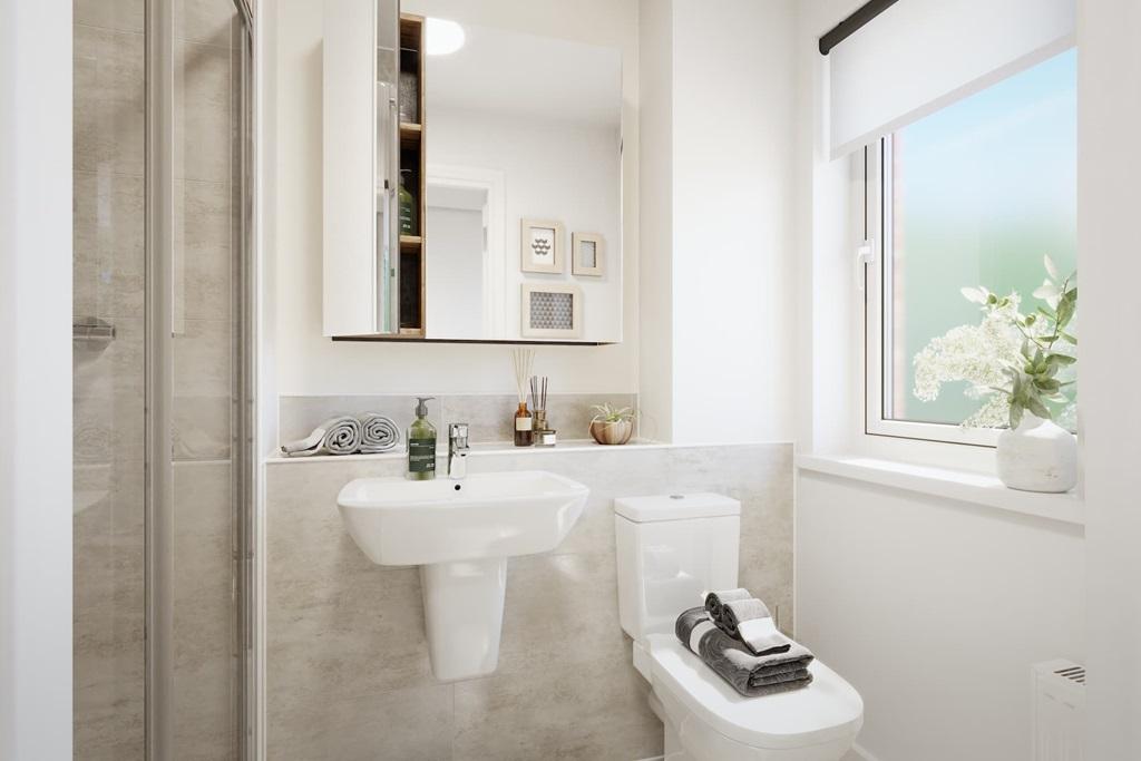 Stylish en-suite to finish