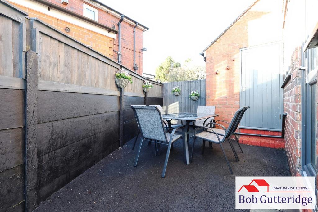 Enclosed rear garden