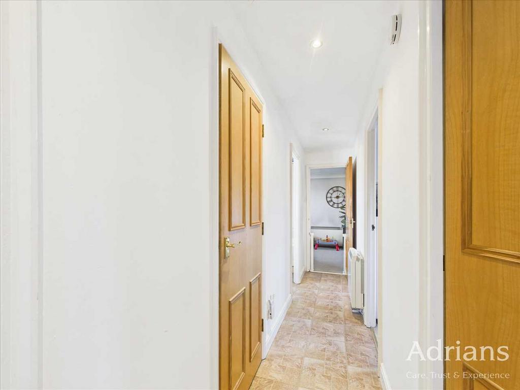Spacious hallway