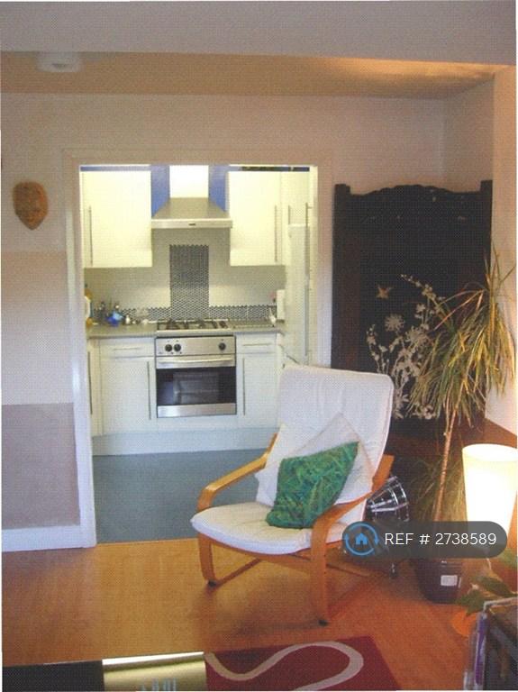Kitchen From Living Room