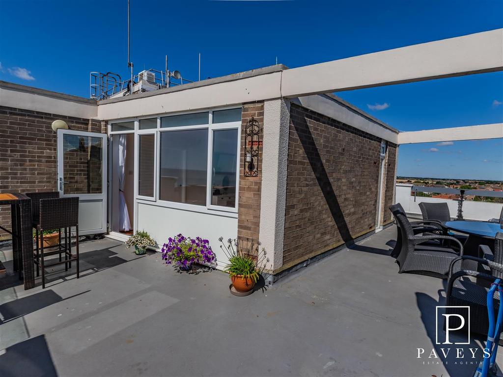 Rooftop balcony