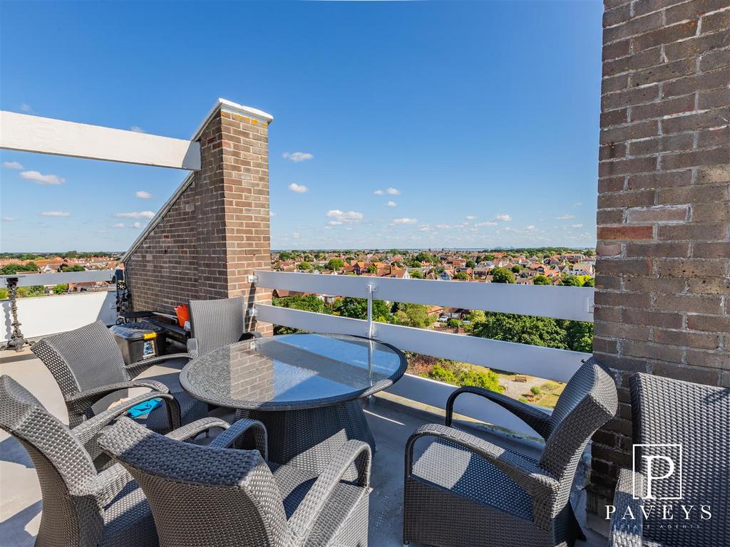 Rooftop balcony