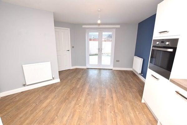 Open plan kitchen/diner