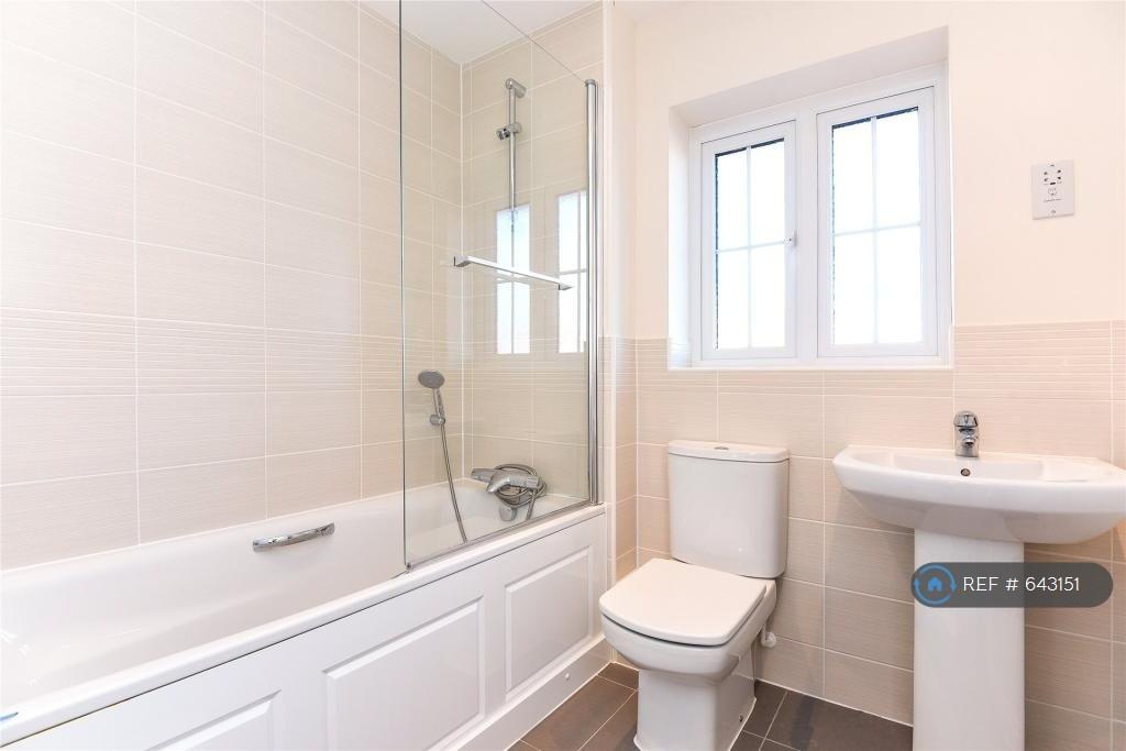 Family Bathroom With Bath And Showerscreen