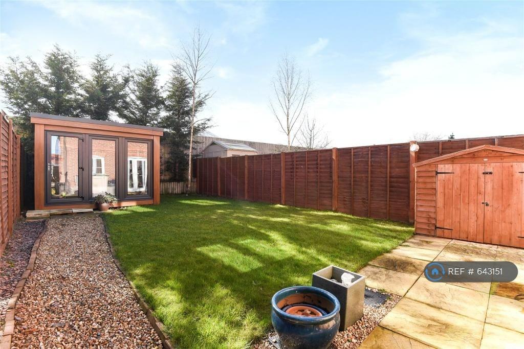 View Of The South Facing Garden & Garden Studio