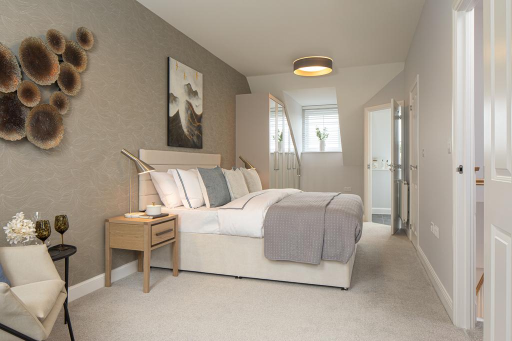 Norbury top floor bedroom