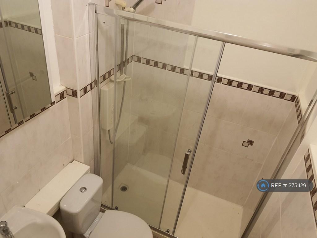 Family Bathroom. Electric Shower.