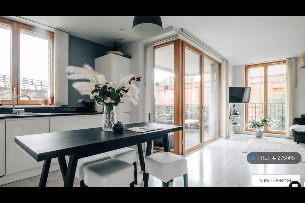 Open Plan Living Room - With South Facing Balcony