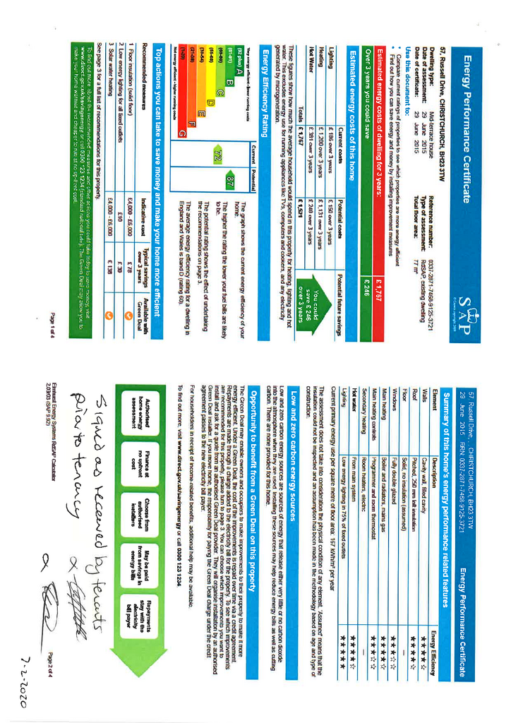 EPC Certificate