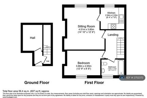 1 bedroom flat to rent, Edward Street, Truro, TR1