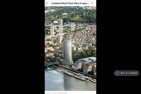 3 bedroom flat to rent, Lombard Wharf, London, SW11