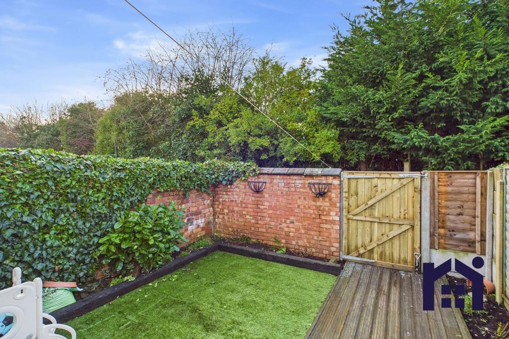 Rear garden