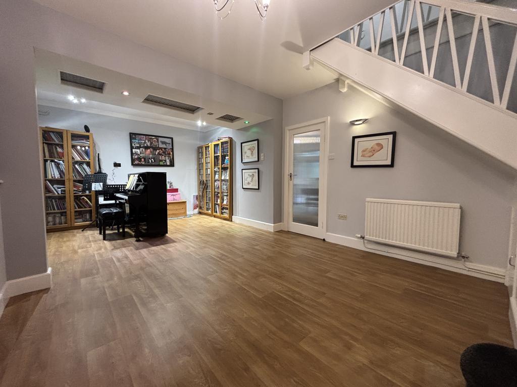 Reception hall/music room