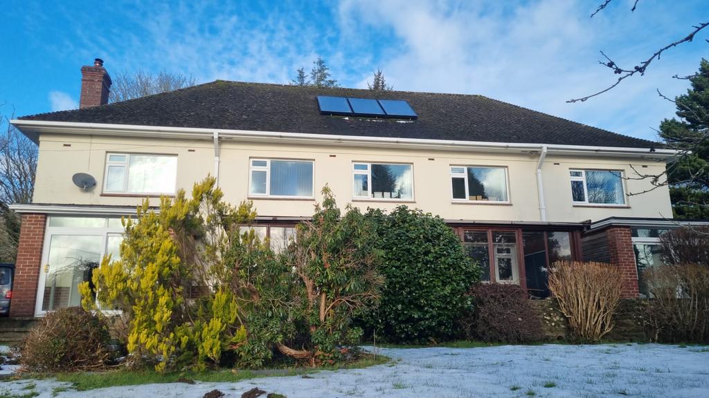 Rear of property
