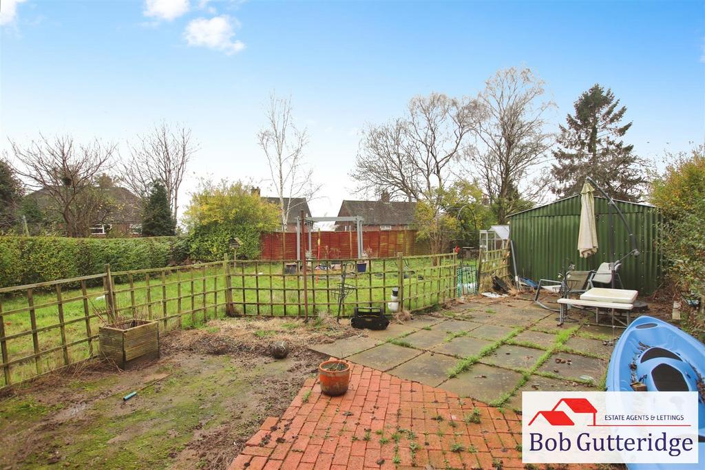 Enclosed rear garden