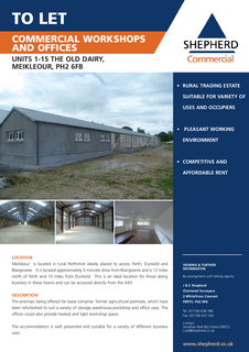 Warehouse to rent, Meikleour Meikleour PH2 6EA