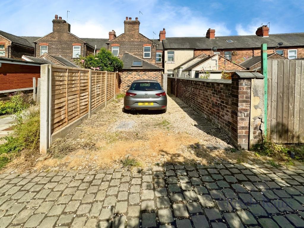 Rear Yard &amp; Parking