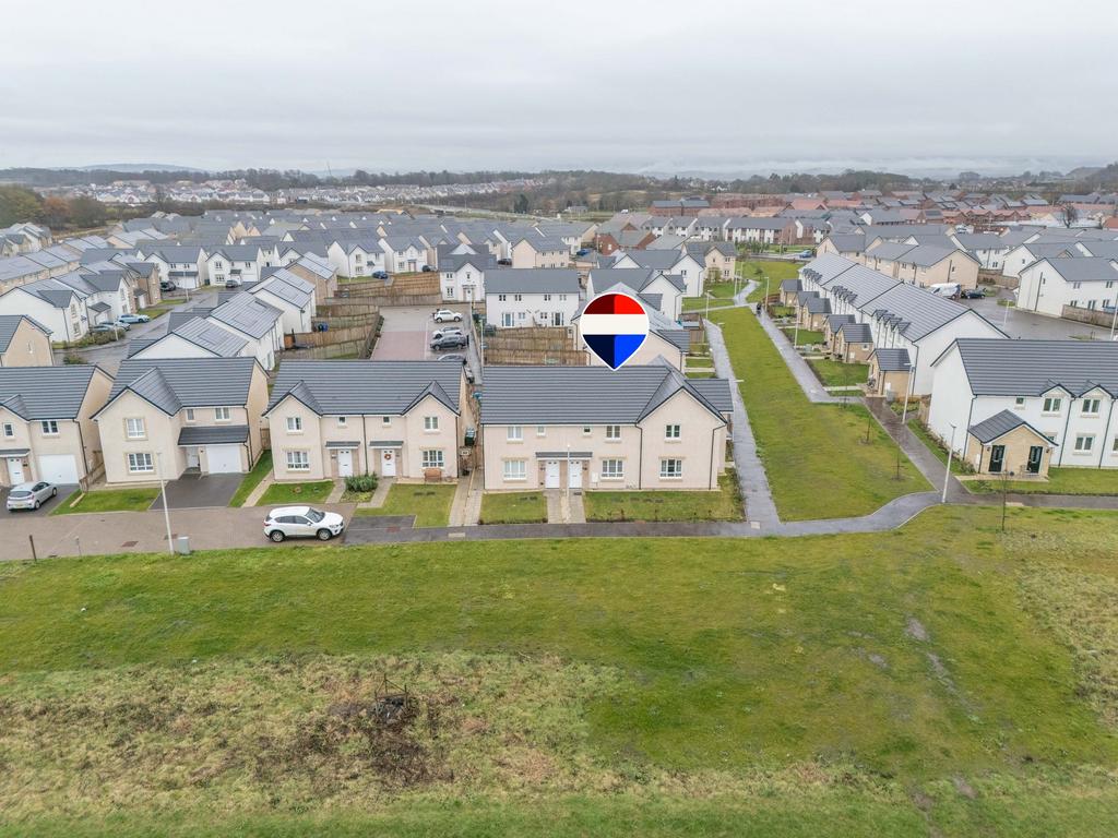 Front Aerial View