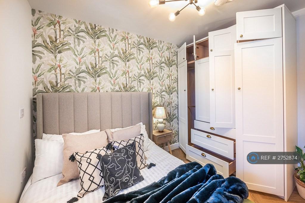 Bed And Wardrobe