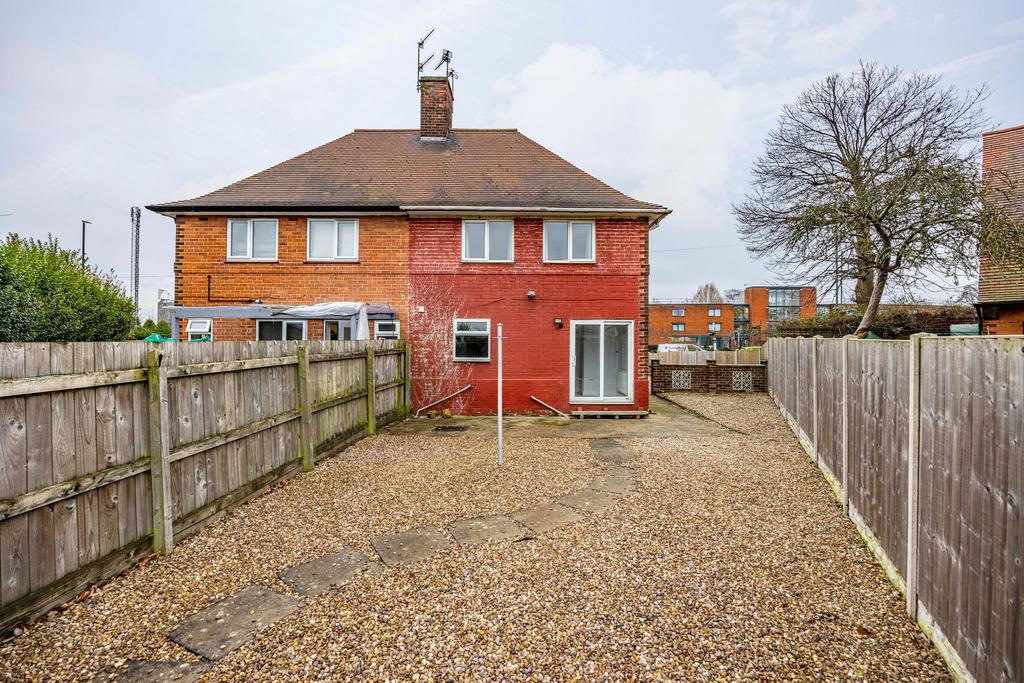 Rear of Property