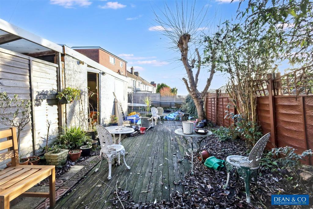 Rear garden