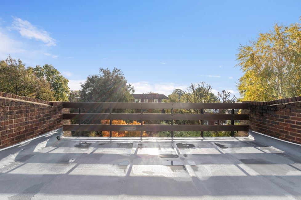 Roof terrace view, roof terrace