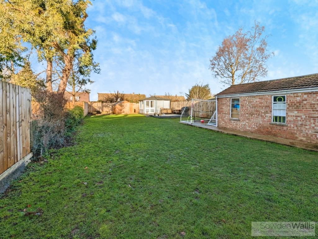 Rear garden