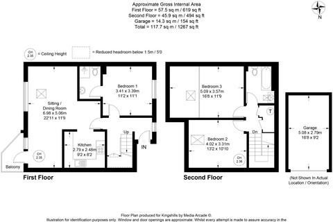 undefined, Flat 4, Denton Court, Bobmore Lane, Marlow, Buckinghamshire, SL7 1GW