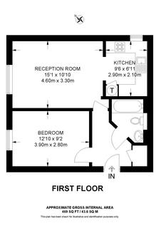 1 bedroom flat for sale, Hamilton Court, Cumberland Place, London, SE6