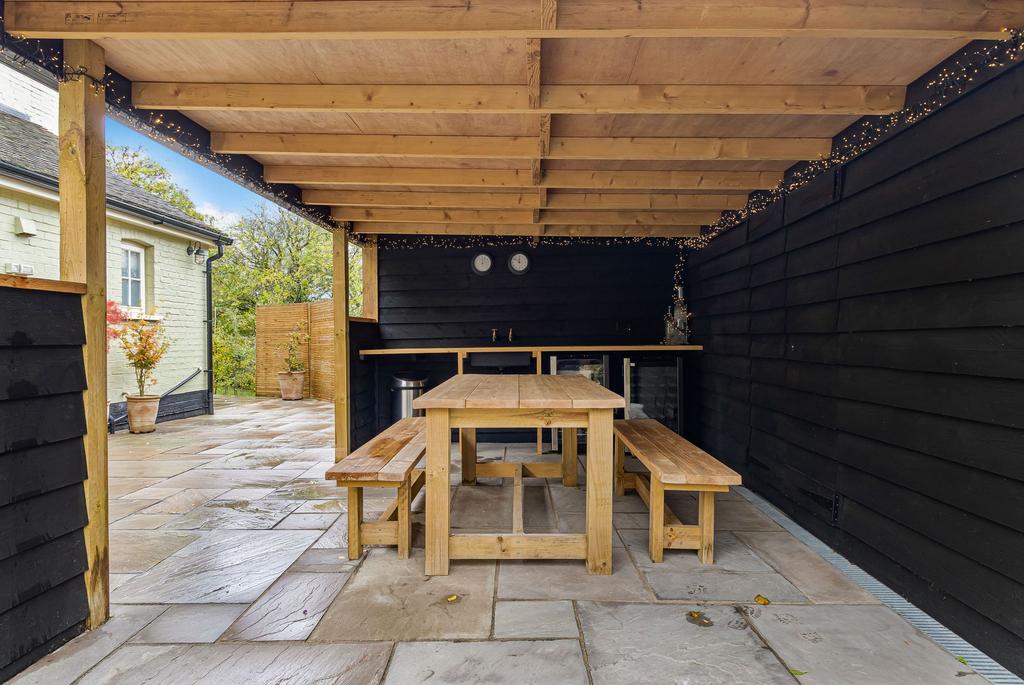 Covered Dining Area