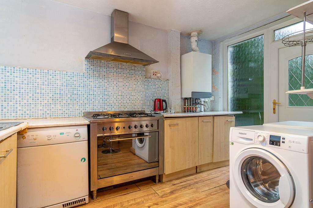 Kitchen and back door