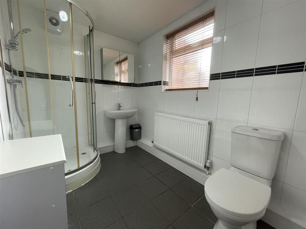 Downstairs shower room