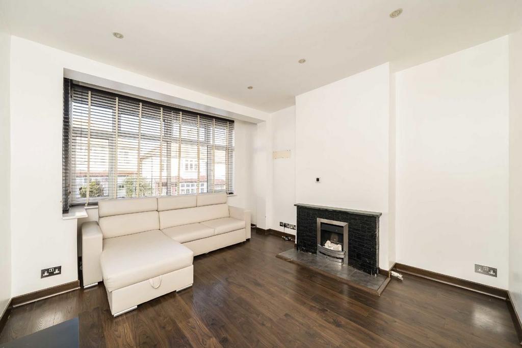 Living room, fireplace
