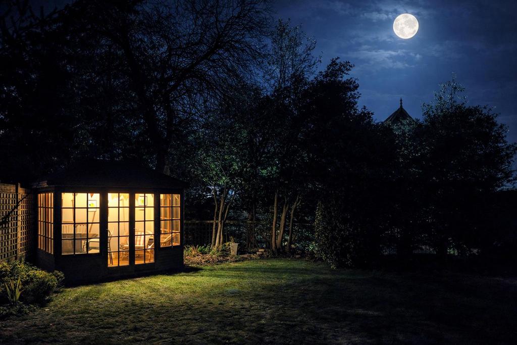Moonlight Over the Summer House