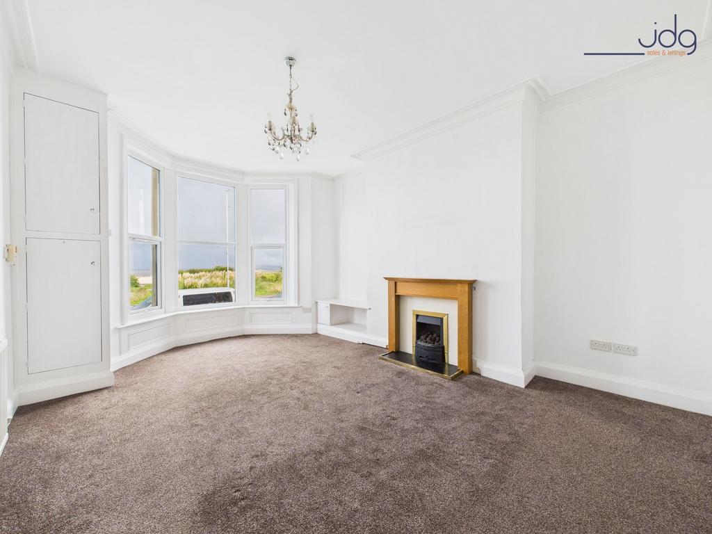 Living Room with Bay Window