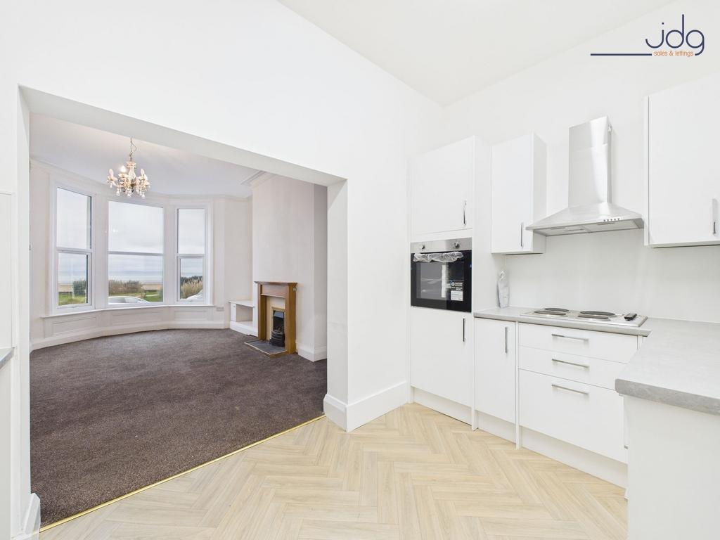 Kitchen Opens to Living Room