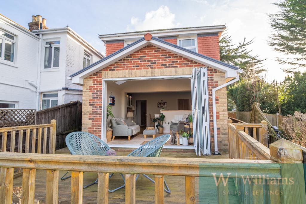 Decked area