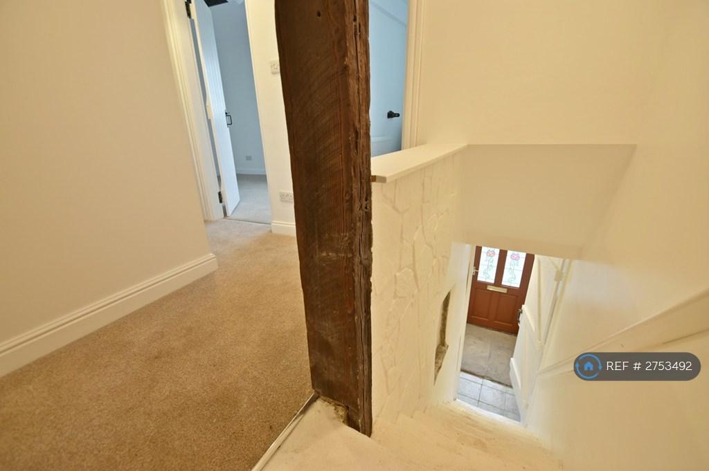 Landing &amp; Stone Stairs