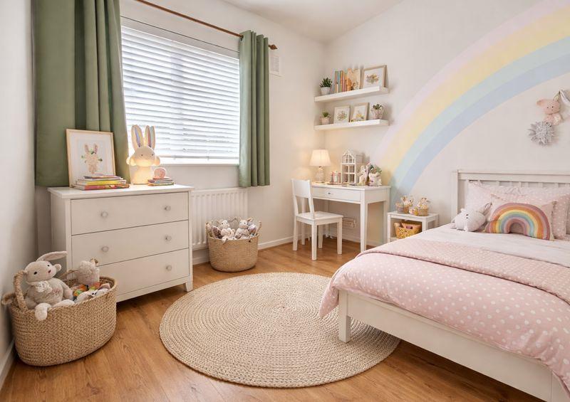 Staged Bedroom