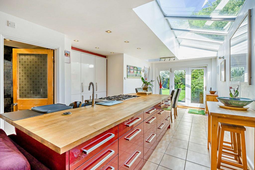Open-plan living area, open plan living