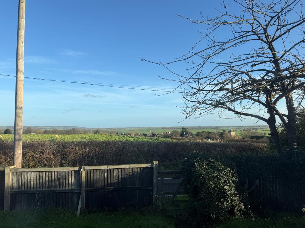 View over fields