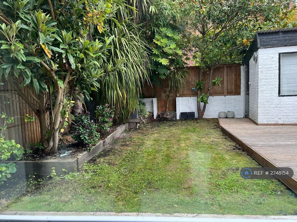 Rear Garden Looking Out Of Kitchen Window