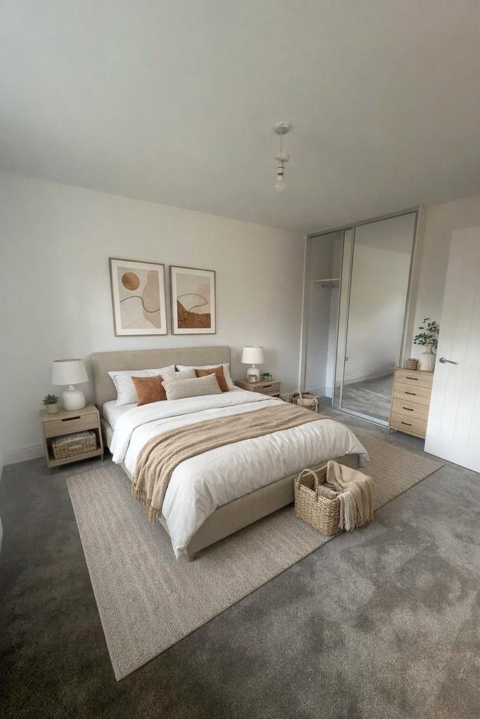 Bedroom Cgi Dressed